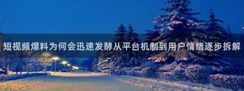 最新网络资讯